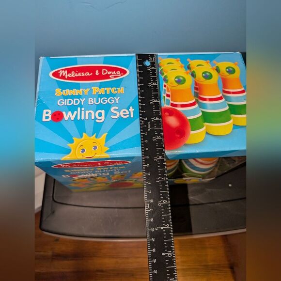 NWOT Melissa & Doug Sunny Patch Giddy Buggy Bowling Set - Picture 7 of 8